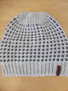 BARTS wooly white winter hat